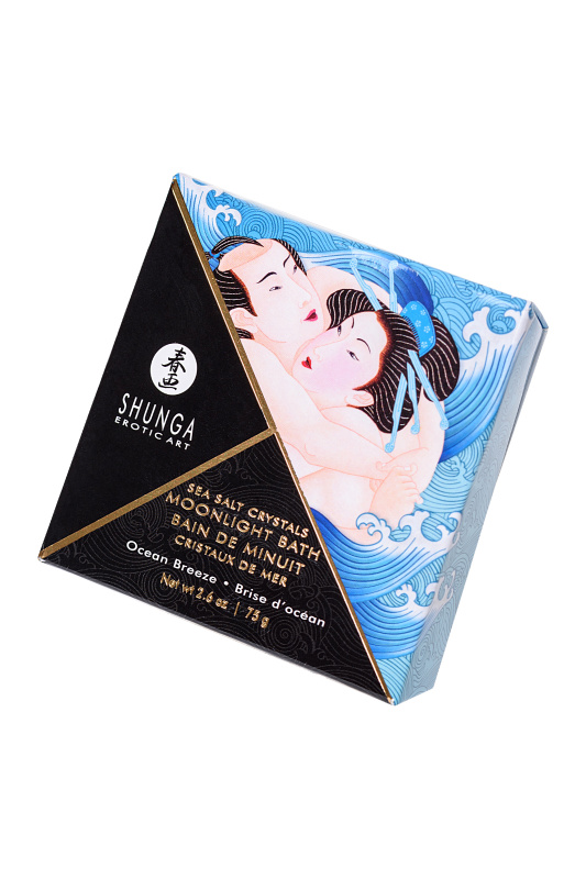 Изображение Shunga, Канада Соль Мёртвого моря Shunga Moonlight Bath Океанский бриз с лечебными свойствами, 75 гр.