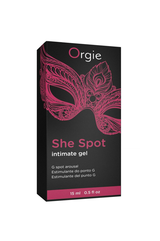 Изображение Orgie, Португалия Интимный гель для точки G ORGIE She Spot с возбуждающим эффектом, 15 мл