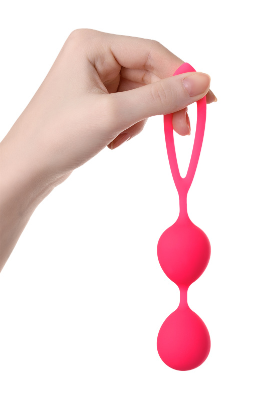 Изображение A-toys by TOYFA Вагинальные шарики A-Toys by TOYFA Rai, силикон, розовый, 17 см