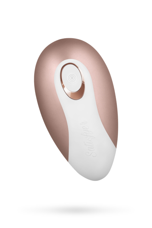 Фото Satisfyer, Германия Вакуум-волновой бесконтактный стимулятор клитора Satisfyer Pro Deluxe NG, силикон, розовый, 11 см.
