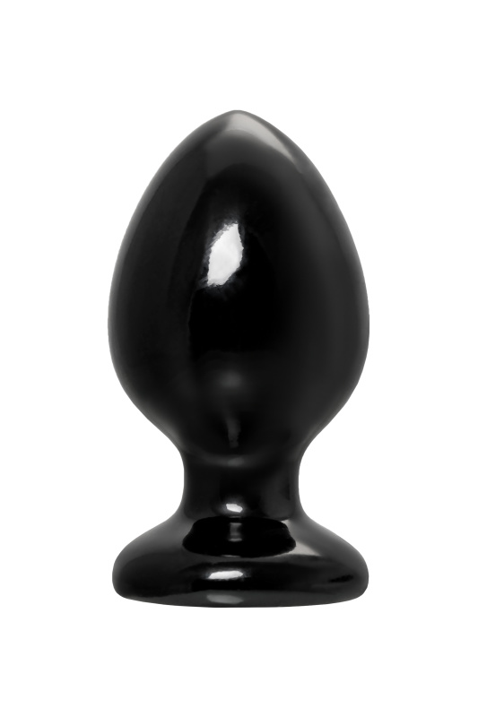 Изображение  Анальная втулка POPO Pleasure by TOYFA Cetus α, PVC, черная, 11,5 см, Ø 6,2 см