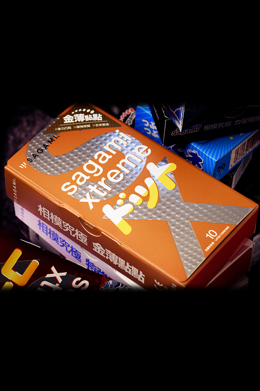 Изображение Sagami, Япония Презервативы Sagami, xtreme, feel up, латекс, 19 см, 5,3 см, 10 шт.