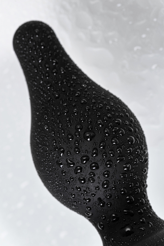 Фото Erotist Анальная втулка Erotist Spade M, сайлекспан, чёрный, 10 см
