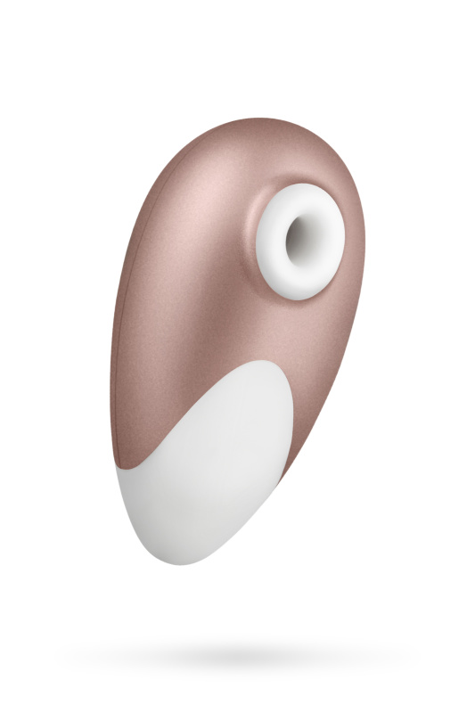 Фото Satisfyer, Германия Вакуум-волновой бесконтактный стимулятор клитора Satisfyer Pro Deluxe NG, силикон, розовый, 11 см.