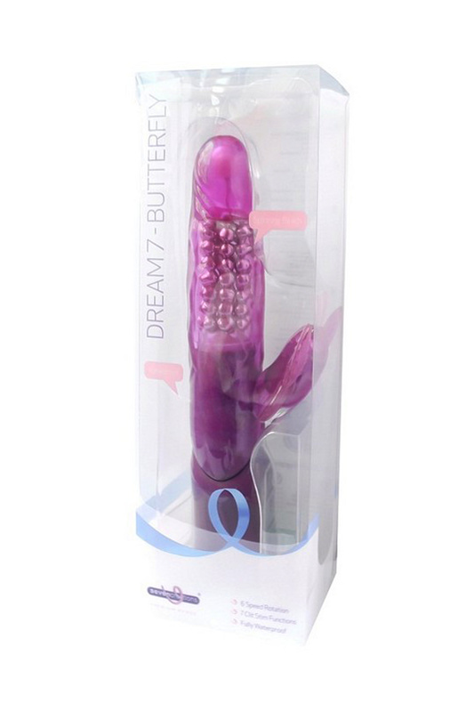 Seven Creations Вибратор многоскоростной Dream Toys PREMIUM RANGE DREAM7 BUTTERFLY 13 см. — купить в Минске Изображение Seven Creations Вибратор многоскоростной Dream Toys PREMIUM RANGE DREAM7 BUTTERFLY 13 см.