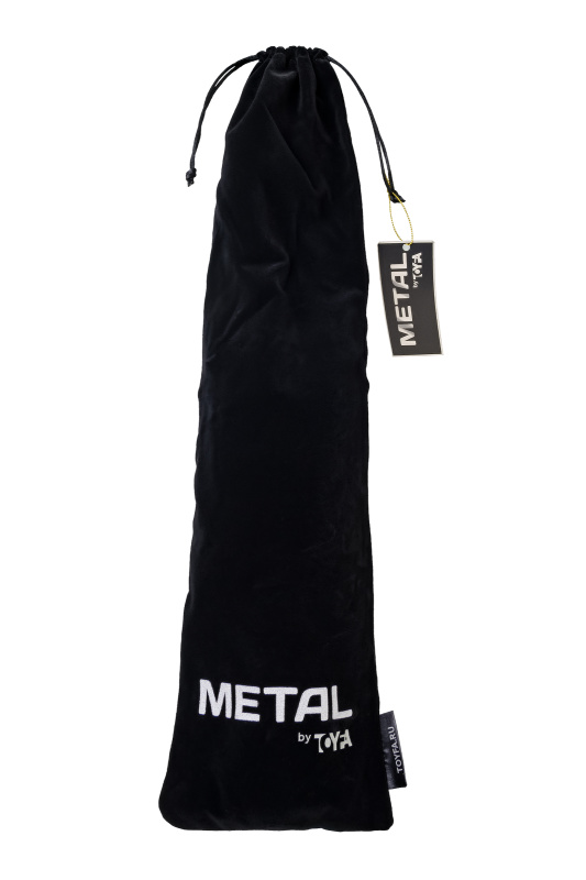 Фото  Втулка со светящимся хвостом Metal by TOYFA, металл, серебристая, 25,5 см