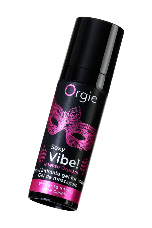 Orgie, Португалия Гель для массажа ORGIE Sexy Vibe Intense Orgasm с разогревающим и охлаждающим эффектом, 15 мл — купить в Минске Изображение Orgie, Португалия Гель для массажа ORGIE Sexy Vibe Intense Orgasm с разогревающим и охлаждающим эффектом, 15 мл