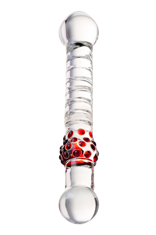 Sexus Glass Двусторонний фаллоимитатор Sexus Glass, стекло, прозрачный, 22 см — купить в Минске Фото Sexus Glass Двусторонний фаллоимитатор Sexus Glass, стекло, прозрачный, 22 см