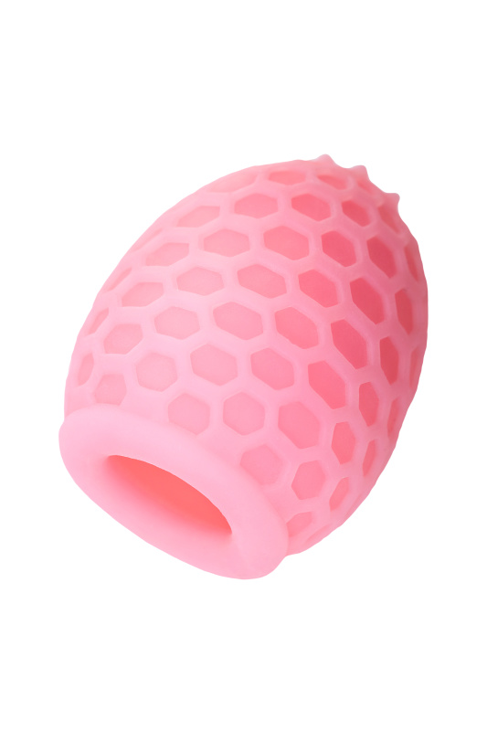 Фото A-toys by TOYFA Мастурбатор A-Toys by TOYFA Pufl, розовый, ТРЕ, 6 см Ø 2,7 см