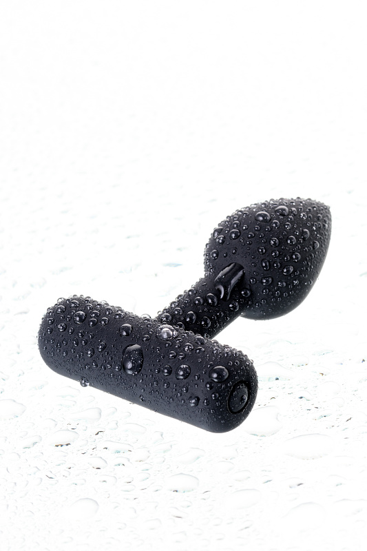 Фото Erotist Анальная втулка Erotist SHAFT, силикон, черный, 6,9 см