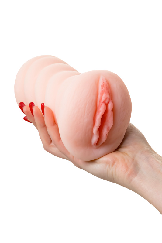 Изображение Juicy Pussy by TOYFA Мастурбатор самолубрицирующийся Juicy Pussy by TOYFA Wet Kat, TPE, телесный, 15 см
