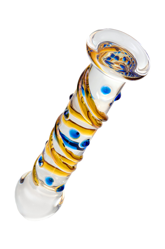 Изображение Sexus Glass Нереалистичный фаллоимитатор Sexus Glass, стекло, прозрачный, 17,5 см