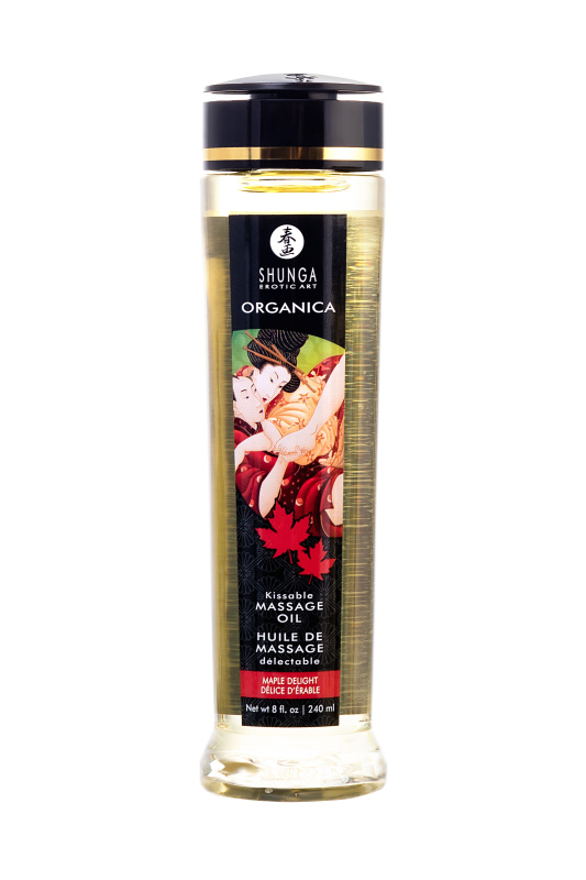 Shunga, Канада Масло массажное Shunga Organica «Кленовое наслаждение» (Maple Delight), 240 мл — купить в Минске Изображение Shunga, Канада Масло массажное Shunga Organica «Кленовое наслаждение» (Maple Delight), 240 мл