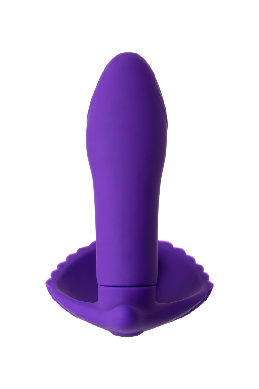 Фото A-toys by TOYFA Вибратор A-Toys by TOYFA Fash с клиторальным стимулятором, силикон, фиолетовый, 12 см