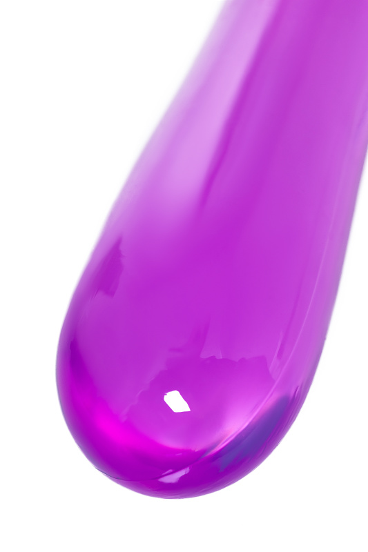 Фото A-toys by TOYFA Двусторонний фаллоимитатор A-Toys by TOYFA Frica, TPE, фиолетовый, 23 см