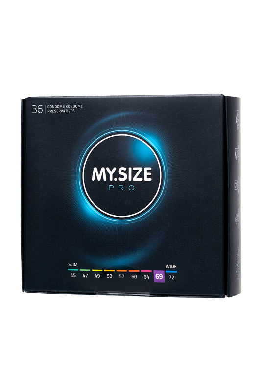Изображение My.Size, Германия Презервативы My.Size, латекс, 22,3 см, 6,9 см, 36 шт.