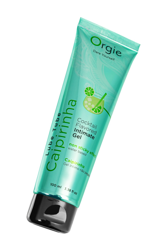 Изображение Orgie, Португалия Интимный гель Orgie LUBE TUBE COCKTAIL на водной основе, со вкусом кайпириньи, 100 мл