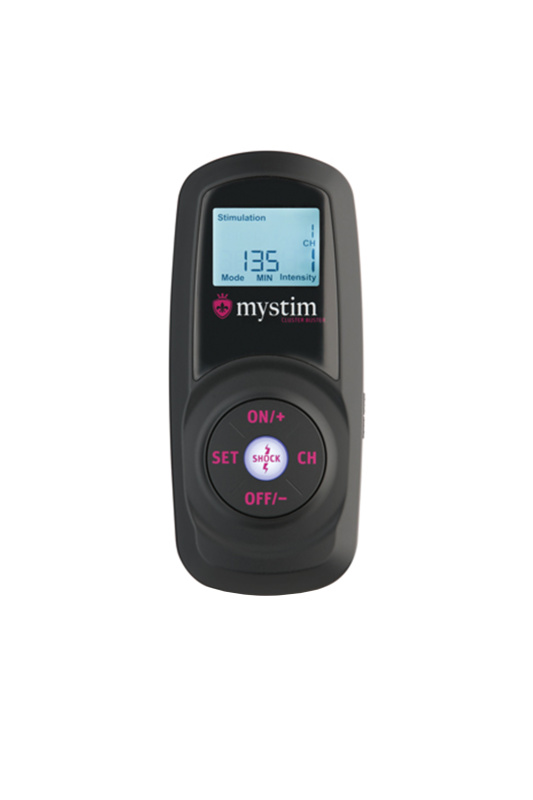 Фото MYSTIM Источник импульсов Mystim Cluster Buster, пульт ДУ, digital, 12 программ, черный