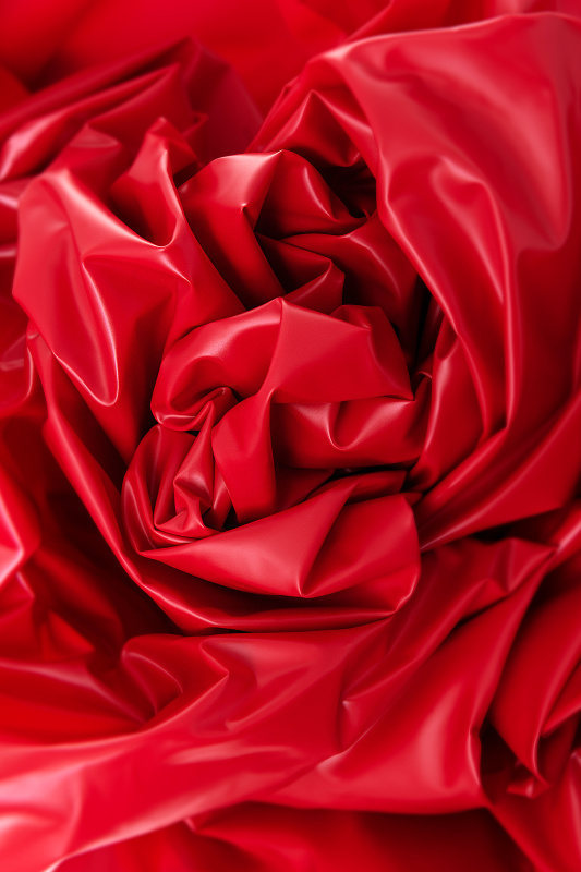Фото  Простыня для секса Black&Red by TOYFA, ПВХ, красная