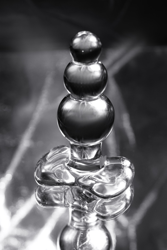 Фото Sexus Glass Анальная втулка Sexus Glass, стекло, прозрачная, 10,5 см, Ø 3,5 см