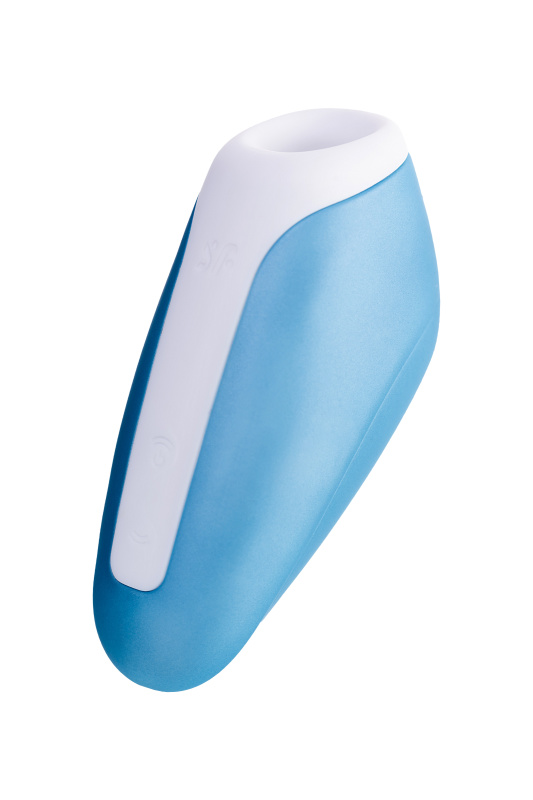 Фото Satisfyer, Германия Вакуум-волновой бесконтактный стимулятор клитора Satisfyer Love Breeze, силикон, голубой, 9,5 см.