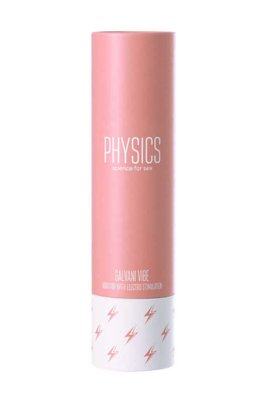 Изображение Physics by Toyfa Вибратор с электростимуляцией PHYSICS GALVANI VIBE, силикон, розовый, 21 см