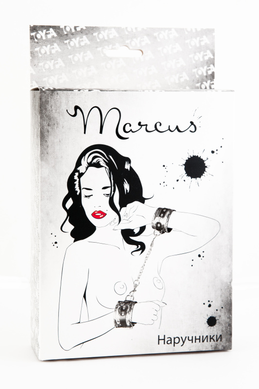 Marcus by TOYFA Кружевные наручники TOYFA Marcus, серебряные, 42 см. — купить в Минске Фото Marcus by TOYFA Кружевные наручники TOYFA Marcus, серебряные, 42 см.