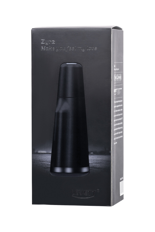 Изображение Levett Мастурбатор Levett Zyra, TPE, черный, 22 см