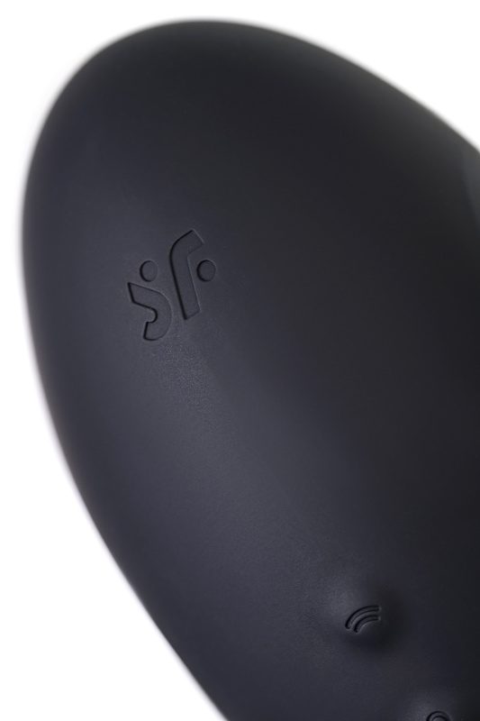 Изображение Satisfyer, Германия Вакуум-волновой стимулятор клитора с вибрацией Satisfyer Vulva Lover 3, силикон, чёрный, 11 см
