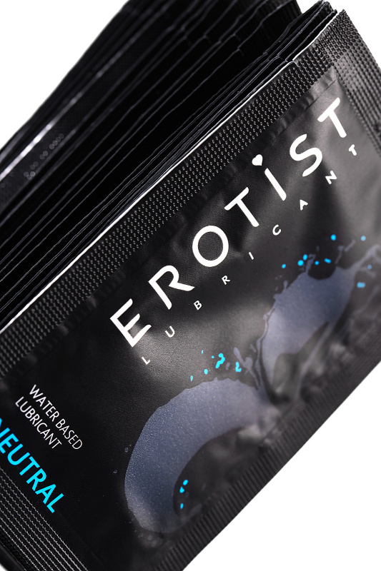 Фото Erotist Lubricant Лубрикант Erotist на водной основе NEUTRAL, нейтральный, саше, 4 мл