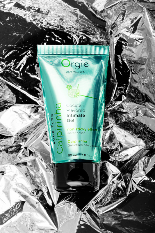 Изображение Orgie, Португалия Интимный гель Orgie LUBE TUBE COCKTAIL на водной основе, со вкусом кайпириньи, 50 мл
