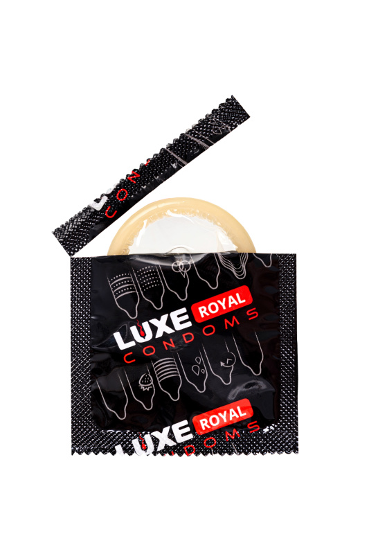 Изображение Luxe Презервативы Luxe, royal, long love, 18 см, 5,2 см, 3 шт.