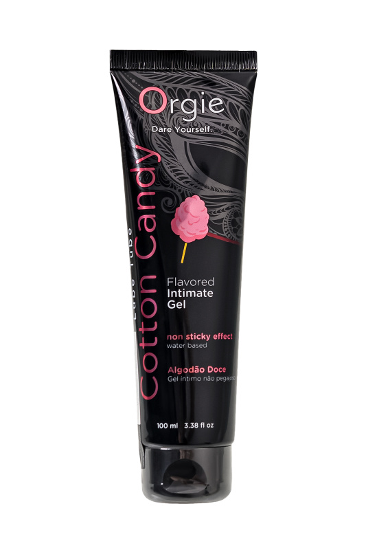 Фото Orgie, Португалия Интимный гель ORGIE LUBE TUBE, водная основа, со вкусом сахарной ваты, 100 мл