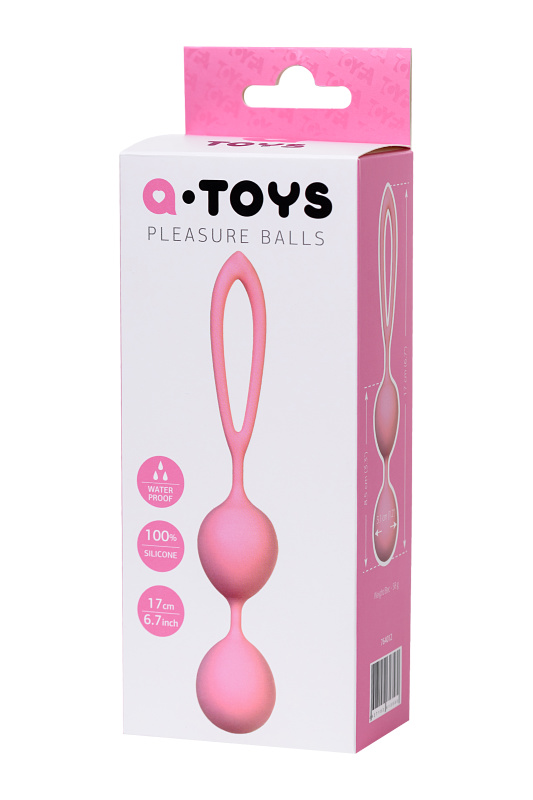 A-toys by TOYFA Вагинальные шарики A-Toys by TOYFA Rai, силикон, пудровый розовый, 17 см — купить в Минске Изображение A-toys by TOYFA Вагинальные шарики A-Toys by TOYFA Rai, силикон, пудровый розовый, 17 см