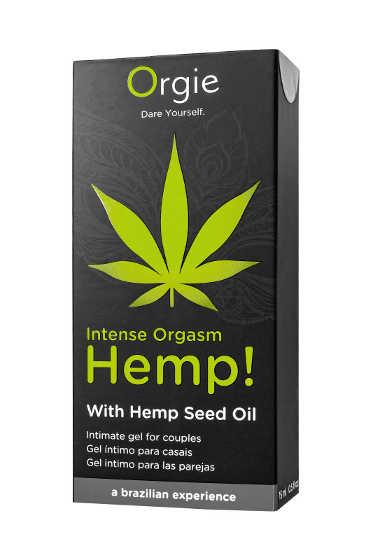 Фото Orgie, Португалия Интимный гель для клитора ORGIE Hemp Intense Orgasm, 15 мл