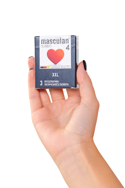 Masculan Презервативы Masculan Classic 4, 3 шт. Увеличенного размера (XXL) розового цвета — купить в Минске Фото Masculan Презервативы Masculan Classic 4, 3 шт. Увеличенного размера (XXL) розового цвета