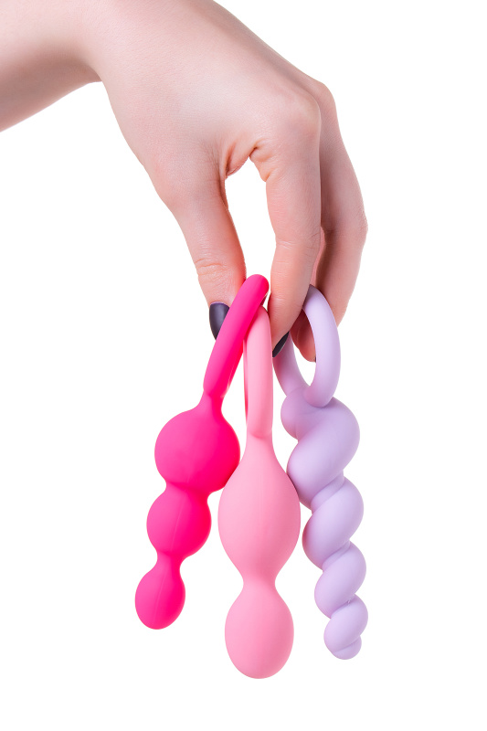 Изображение Satisfyer, Германия Набор анальных плагов Satisfyer, силикон,ассорти