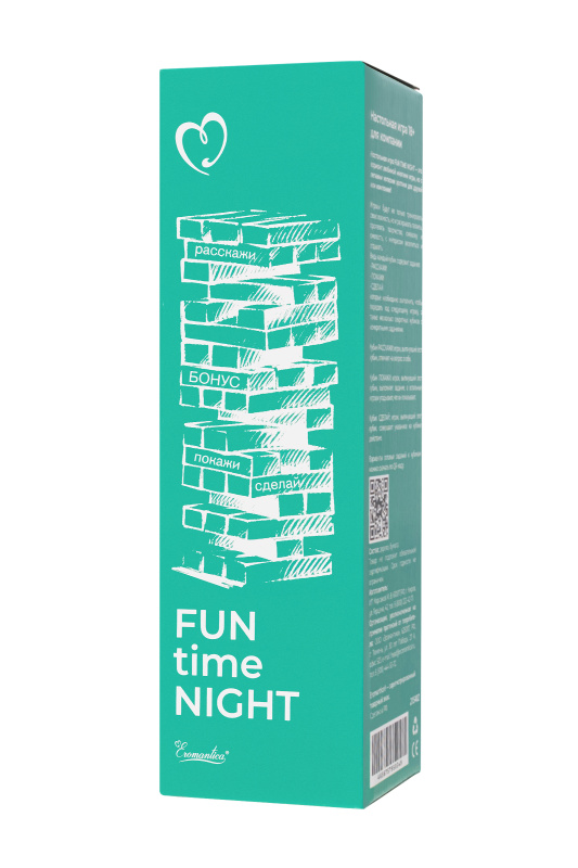 Фото  Игра для компании Eromantica, «Падающая башня Fun time night»