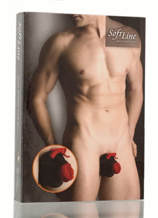 Изображение SoftLine Collection, Польша Трусы-мешок мужские SoftLine Collection, черный, S/L