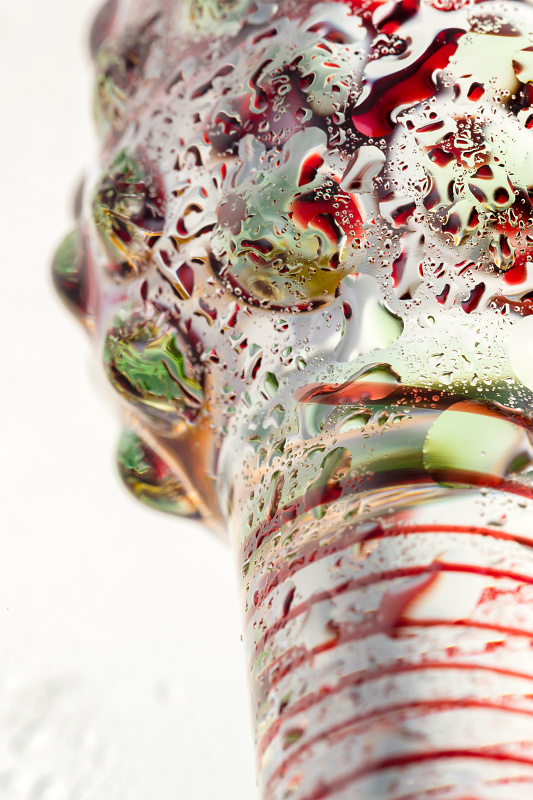 Изображение Sexus Glass Двусторонний фаллоимитатор Sexus Glass, стекло, прозрачный, 17,5 см