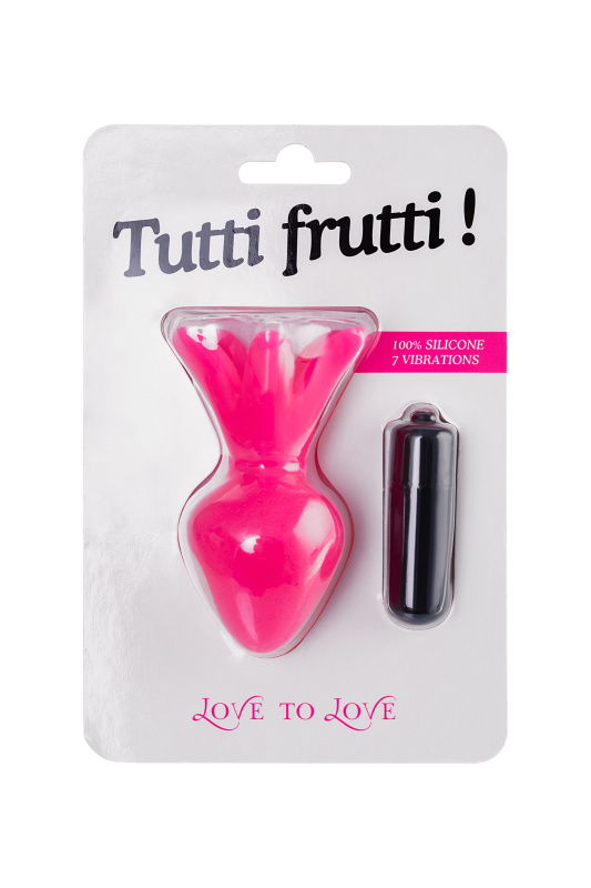 Анальная пробка + стимулятор клитора Love to Love Tutti Frutti, силикон, розовый, 8,5 см. — купить в Минске Изображение Анальная пробка + стимулятор клитора Love to Love Tutti Frutti, силикон, розовый, 8,5 см.