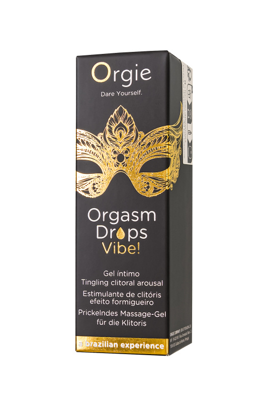 Изображение Orgie, Португалия Интимный гель для клитора ORGIE Orgasm Drops Vibe!, 15 мл