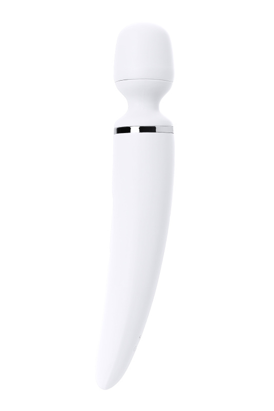 Satisfyer, Германия Нереалистичный вибратор Satisfyer Wand-er Woman, ABS пластик, белый, 34 см — купить в Минске Изображение Satisfyer, Германия Нереалистичный вибратор Satisfyer Wand-er Woman, ABS пластик, белый, 34 см