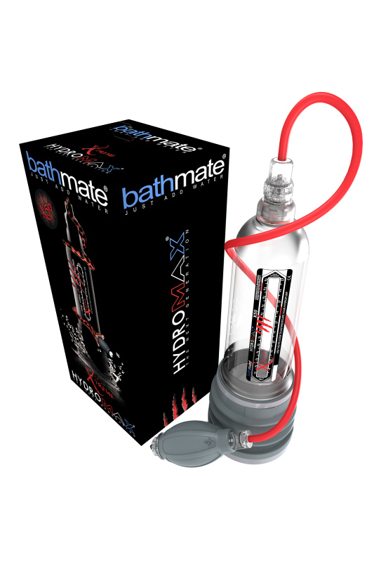 Изображение Bathmate, Великобритания Гидропомпа Bathmate Hydromax Xtreme X50, прозрачная, 36,5 см