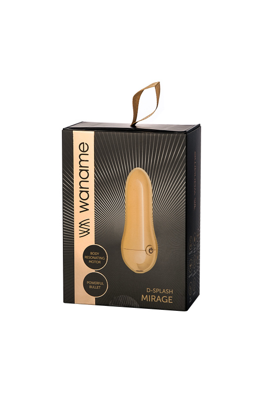 Фото Waname D-splash Стимулятор наружных интимных зон WANAME D-SPLASH Mirage, ABS пластик, золотой, 9 см