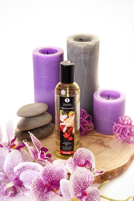 Shunga, Канада Масло массажное Shunga Organica «Кленовое наслаждение» (Maple Delight), 240 мл — купить в Минске Изображение Shunga, Канада Масло массажное Shunga Organica «Кленовое наслаждение» (Maple Delight), 240 мл