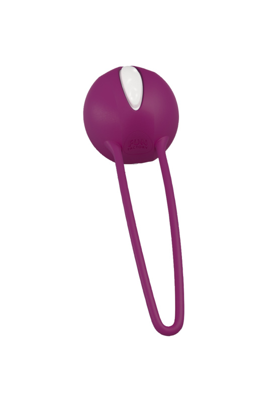 Фото Fun Factory, Германия Шарик вагинальный Fun Factory SMARTBALL UNO, силикон, фиолетовые, 11 см