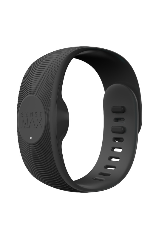 Изображение SenseMax Technology Ltd. Браслет к мастурбаторам Sense Max, силикон, черный, 11,5 см