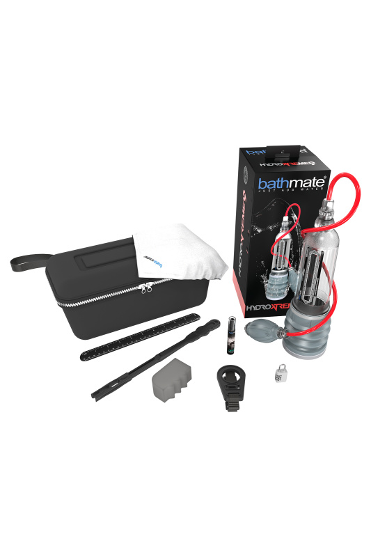 Фото Bathmate, Великобритания Гидропомпа Bathmate HYDROXTREME9, ABS пластик, прозрачная, 32,5 см (аналог Hydromax Xtreme X40)