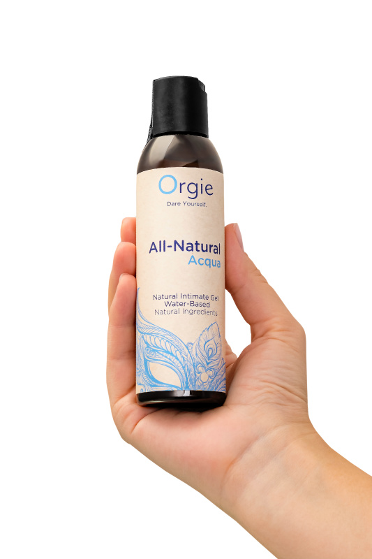 Фото Orgie, Португалия Интимный гель Orgie ALL - NATURAL ACQUA на водной основе, 150 мл